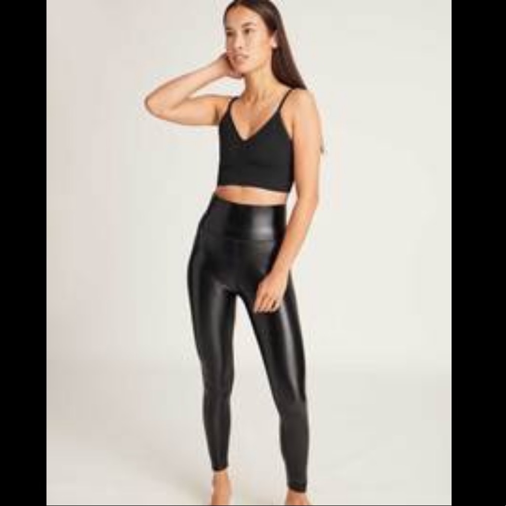 KNIX Papaya High Rise Leather Legging *NWT*